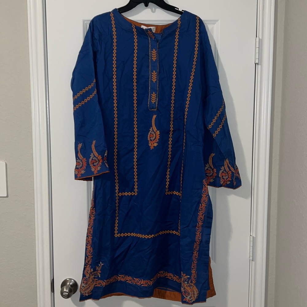 Blue Kurta